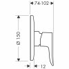 31686000 Hansgrohe Metris Jednouchwytowa bateria prysznicowa podtynkowa CHROM